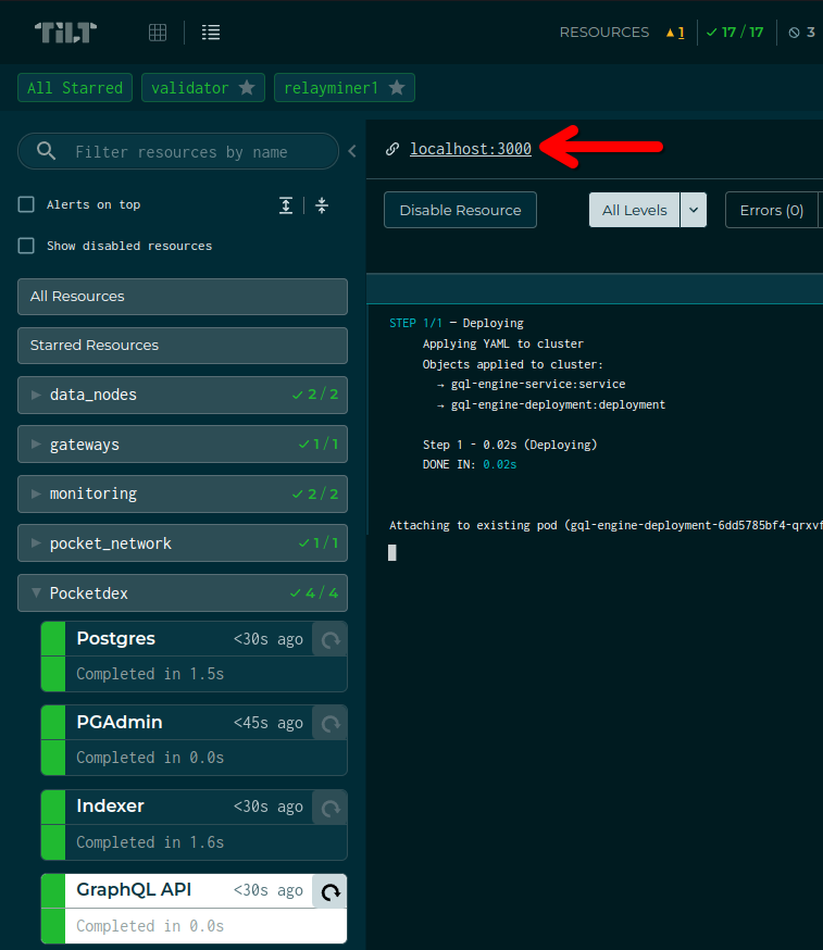 LocalNet Dashboard